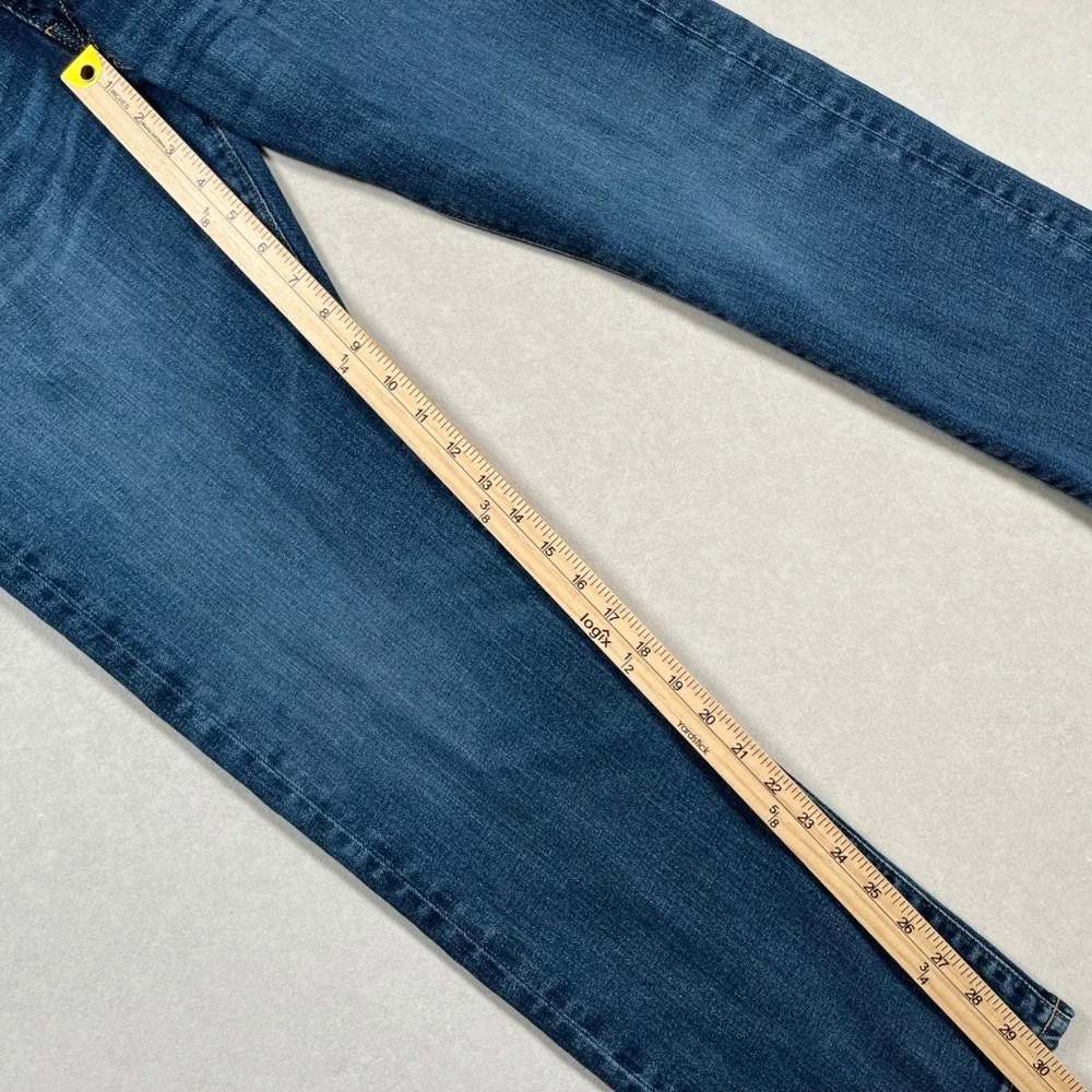 Polo Ralph Lauren Varick Slim Straight Jeans Men 33x30 Blue Stretch Denim Casual